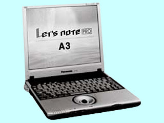 Let's note PRO A3 CF-A3R8WXS CF-A3R8WXS