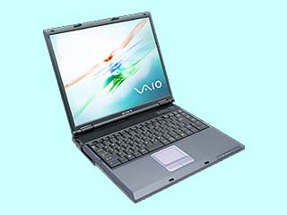 バイオノートGR PCG-GRS500/P Celeron/1.7G 14.1XGA WinXP Pro 標準構成 PCG-GRS500/P