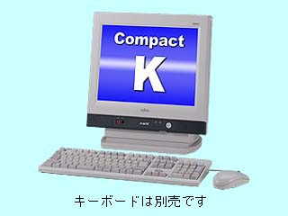 FMV-K620 FMVK20N1A0 15LCD、キーボードなし、Win2000ダウングレード FMVK20N1A0