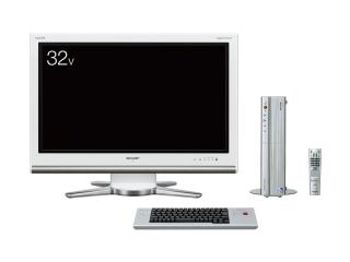 インターネット AQUOS 32-Xタイプ PC-AX120S+LC-32D10-W PC-AX120S+LC-32D10-W