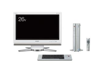 インターネット AQUOS 26-Hタイプ PC-AX80S+LC-26D10-W PC-AX80S+LC-26D10-W