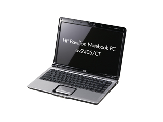Pavilion Notebook PC dv2405/CT Turion64X2TL-60/2G CTO標準構成 2007/06