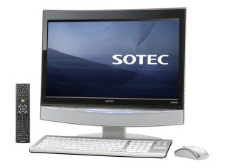 SOTEC DE702 DE702-Vista(LT3) Core2DuoE7400/2.8G BTOモデル最小構成 2009/04