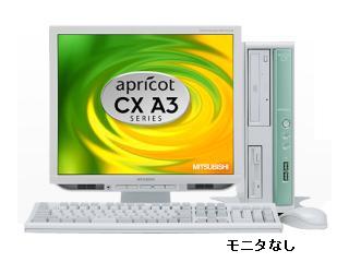 apricot CX A3 CX30AAZ7PX87 Core2DuoE8400/3G 最小構成 2009/07 CX30AAZ7PX87