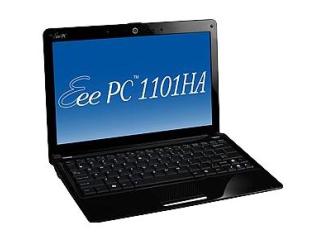 Eee PC Seashell Eee PC 1101HA with Office(2年間ライセンス版) BK クリスタルブラック EeePC1101HAwithOffice2YBK