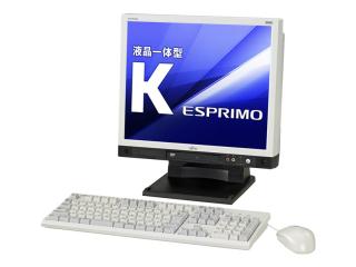 ESPRIMO K550/A FMVKE2P241 国際エネルギースタープログラム対応モデル カスタムメイド標準構成 Vista Business FMVKE2P241