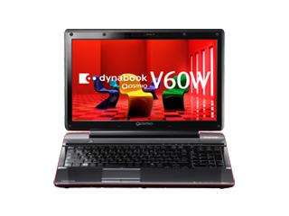 dynabook Qosmio V60W V60W/80MW PQV60W80MRG10W PQV60W80MRG10W