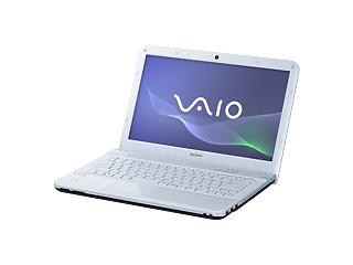 VAIO Eシリーズ VPCEA3AFJ CeleronP4600 マットホワイト VPCEA3AFJ CeleronP4600