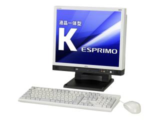 ESPRIMO K551/B FMVKF2K041 国際エネルギースタープログラム対応モデル カスタムメイド標準構成 Vista Business FMVKF2K041