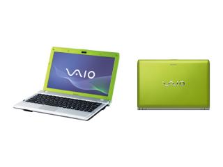 VAIO Yシリーズ VPCYB19KJ/G グリーン VPCYB19KJ/G