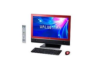 VALUESTAR G タイプW GV207G/LR PC-GV207GLGR クランベリーレッド PC-GV207GLGR