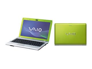 VAIO Yシリーズ VPCYB29KJ/G グリーン VPCYB29KJ/G