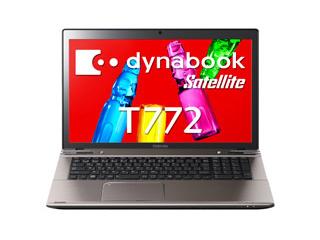 dynabook Satellite T772 T772/W5TF PT7725TFBGBW ダークシルバー PT7725TFBGBW
